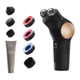 Therabody TheraFace PRO All-in-One Facial Health Device (Black/Gold) GOODS Boots