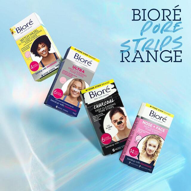 Biore Ultra Deep Cleansing Pore Strips 6 per pack - McGrocer