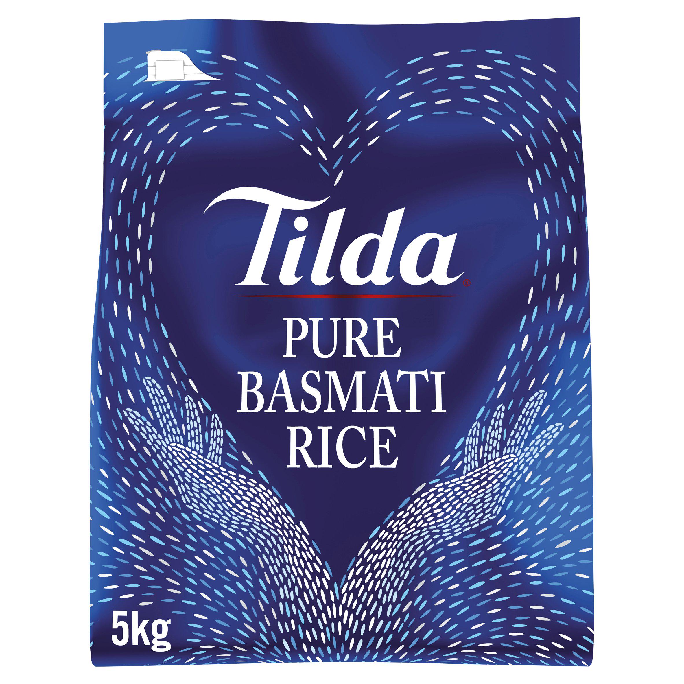 Tilda Pure Basmati Rice 5kg rice Sainsburys