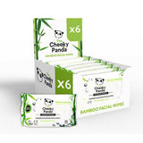 The Cheeky Panda Bamboo Facial Wipes Unscented  6 Pack GOODS Superdrug