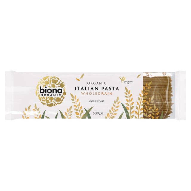 Biona Organic Whole Wheat Spaghetti Pasta 500g - McGrocer