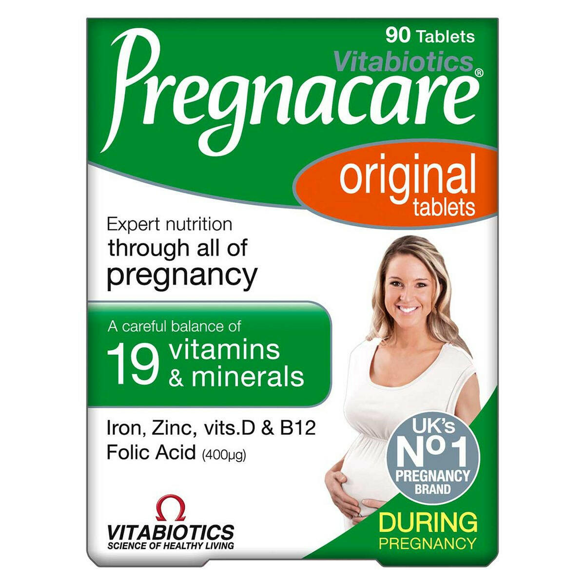 Vitabiotics Pregnacare Original - 90 Tablets GOODS Boots