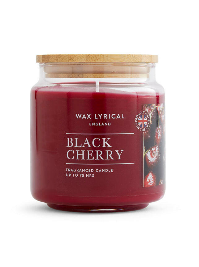 Wax Lyrical Medium Jar Black Cherry GOODS ASDA