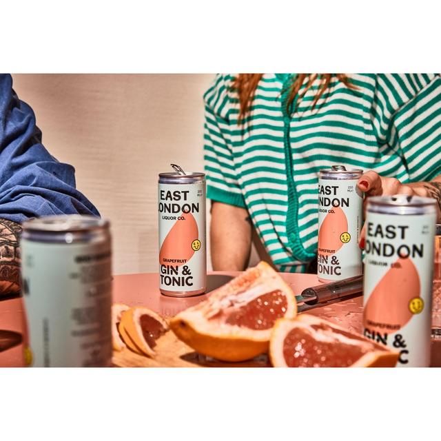 East London Liquor Grapefruit Gin & Tonic 250ml