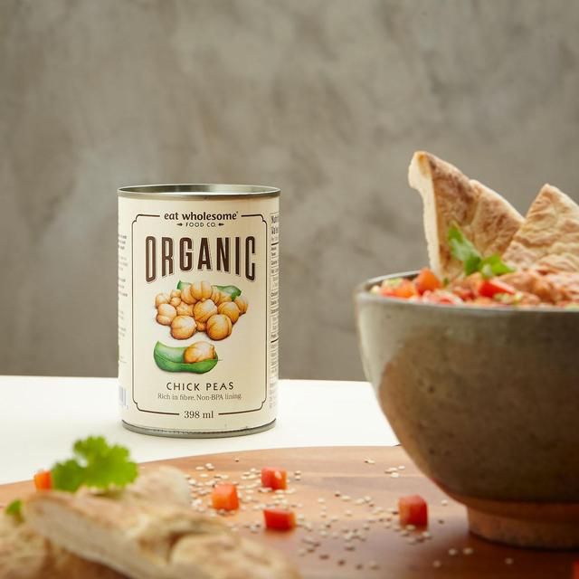 Eat Wholesome Organic Chick Peas 400g