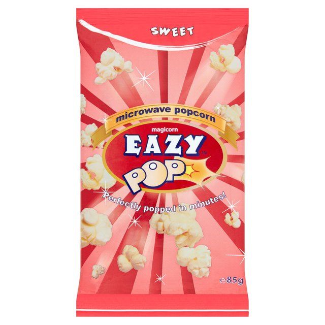 EAZYPOP Microwave Popcorn - Sweet flavour 85g