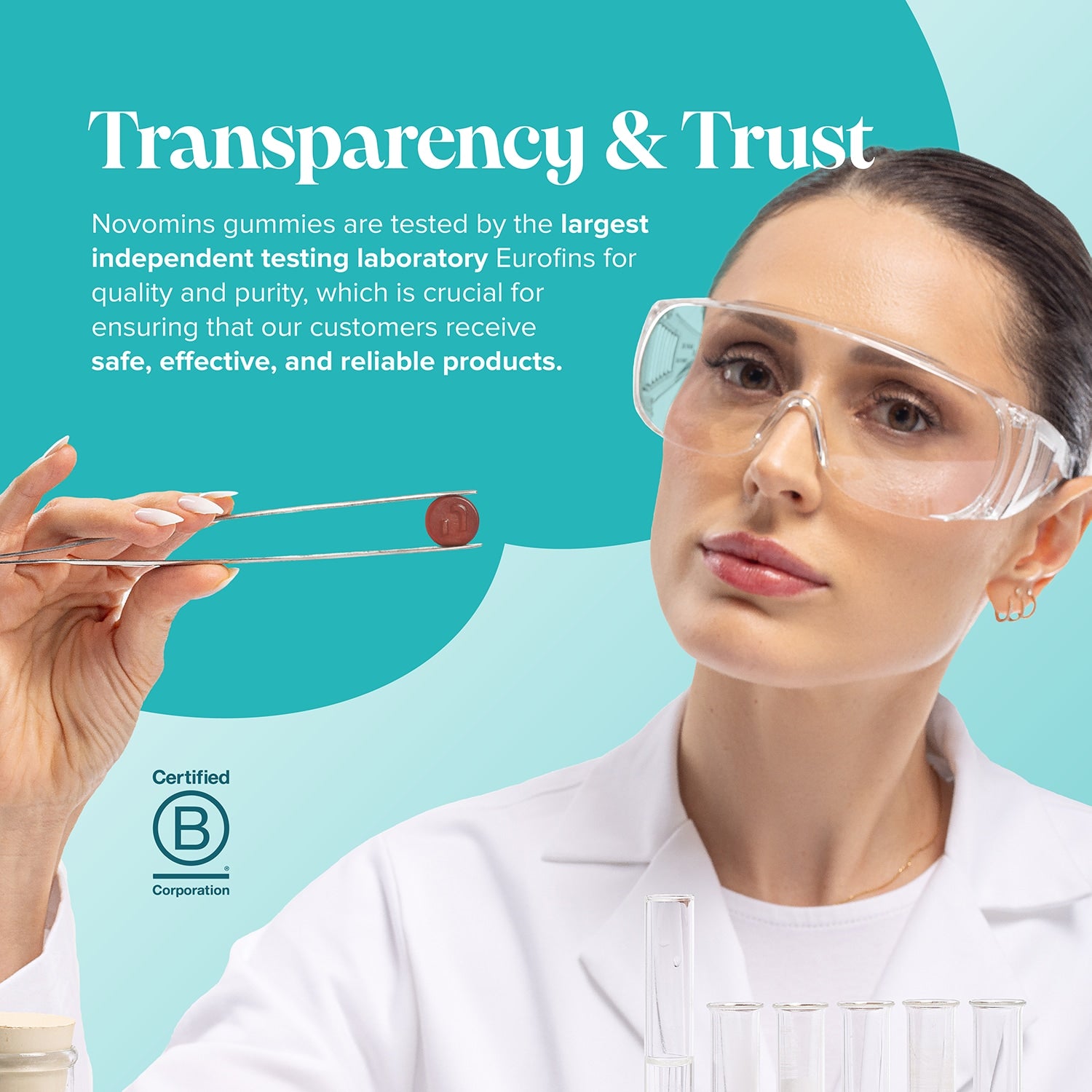 Novomins Focus Strawberry Flavoured 60 Gummies - 998342