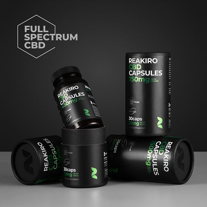 Reakiro CBD Gel 15mg 30 Capsules - 998729