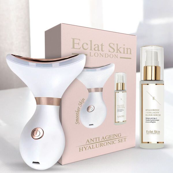 Eclat Skin Anti-Ageing Set ( Neck & Jawliner + HA Serum)