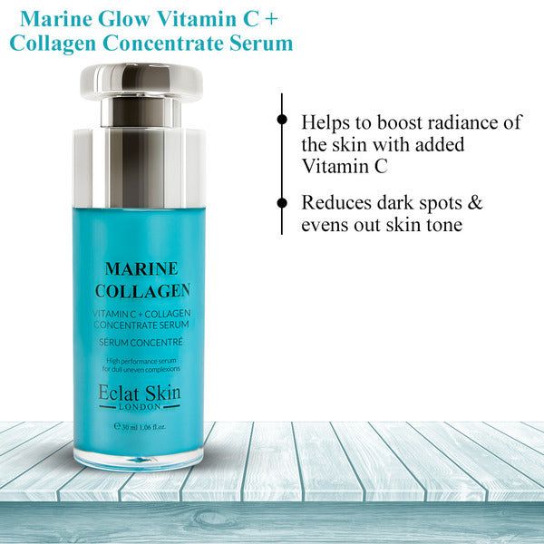 Eclat Skin London Marine Vitamin C + Collagen Serum 30ml