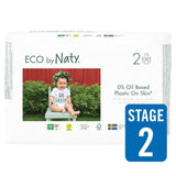 Eco by Naty Nappies Size 2 33 per pack