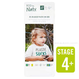 Eco by Naty Nappies Size 4+ 42 per pack