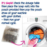 Ecozone Organic Soap Nuts 100 Washes 300g