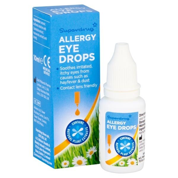 Superdrug Allergy Eye Drops 10ml GOODS Superdrug