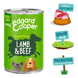 Edgard & Cooper Adult Grain Free Wet Dog Food with Lamb & Beef 400g