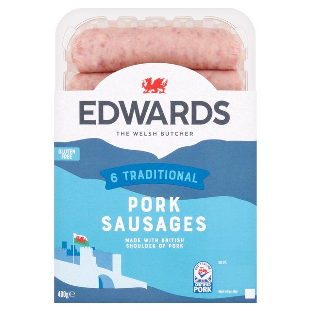 Edwards Traditional Pork Sausages 400g