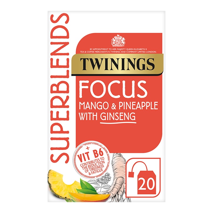 Twinings Superblends Focus 20 Tea Bags - McGrocer