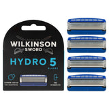 Wilkinson Sword Hydro 5 Skin Protection Men's Razor Blades x4 men's razors & blades Sainsburys