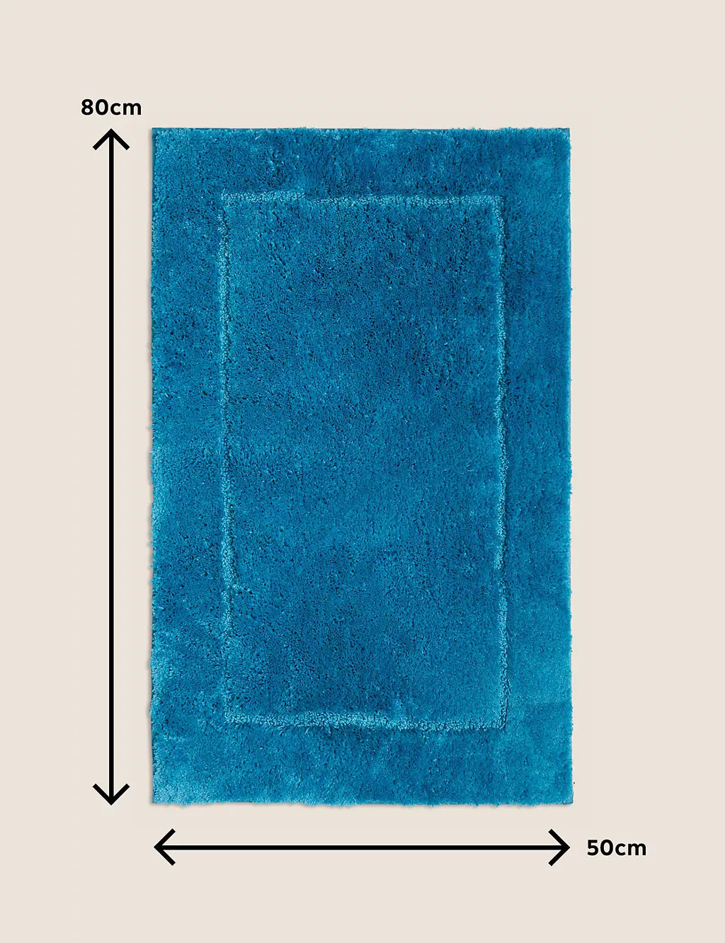 Super Soft Quick Dry Bath Mat Bathroom M&S