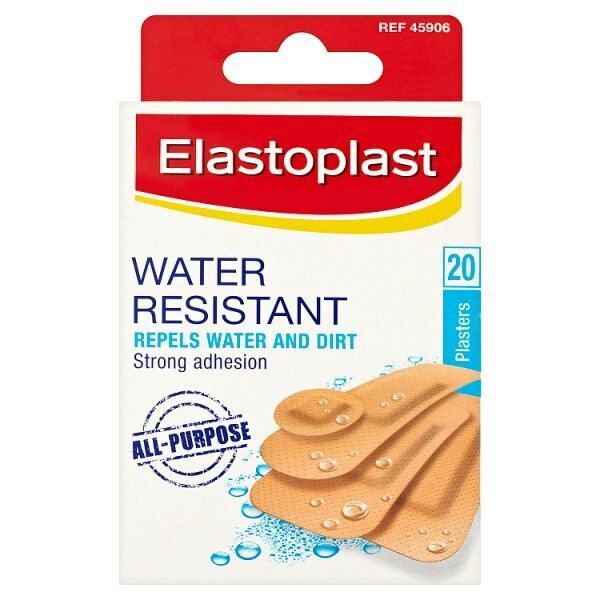 Elastoplast All-Purpose Water & Dirt Resistant, 20 Plasters