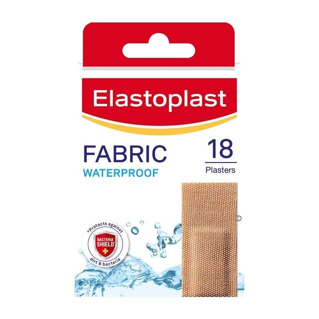 Elastoplast Flexible Fabric Waterproof Plasters 18s 18 per pack