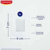 Elastoplast Waterproof Wound Pad Dressing XL 5 per pack