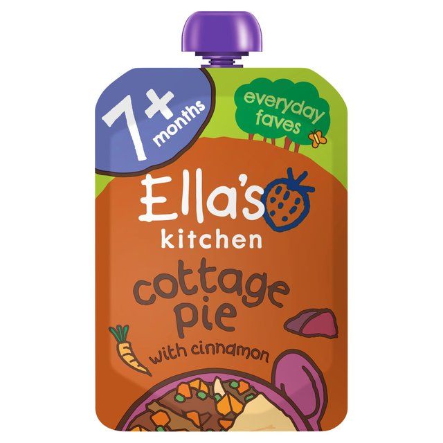 Ella's Kitchen Beef Cottage Pie Baby Food Pouch 7+ Months 130g