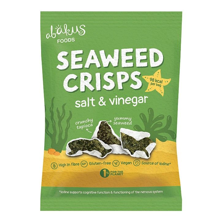 Emily Salt & Vinegar Seaweed Crisps 18g Salt & Vinegar