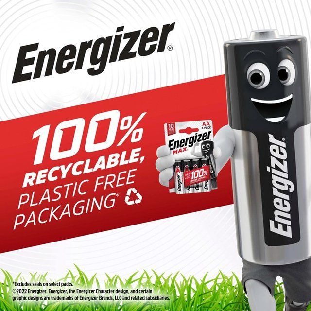 Energizer Max Alkaline AA 6 per pack