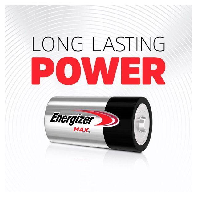 Energizer Max C Batteries Alkaline 4 per pack