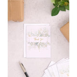 Eucalyptus Thank You Card Pack 10 per pack