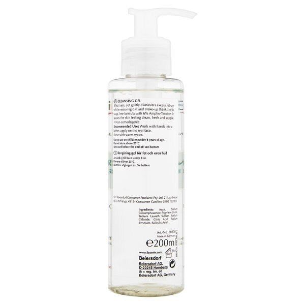 Eucerin DermoPurifyer Oil Control Cleansing Gel 200ml
