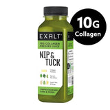 EXALT Nip & Tuck Cold-Pressed Green Juice with Collagen   330ml