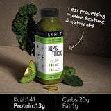 EXALT Nip & Tuck Cold-Pressed Green Juice with Collagen   330ml