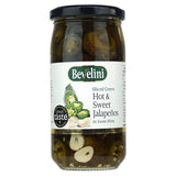 Bevelini Sliced Green Hot & Sweet Jalapeños - McGrocer