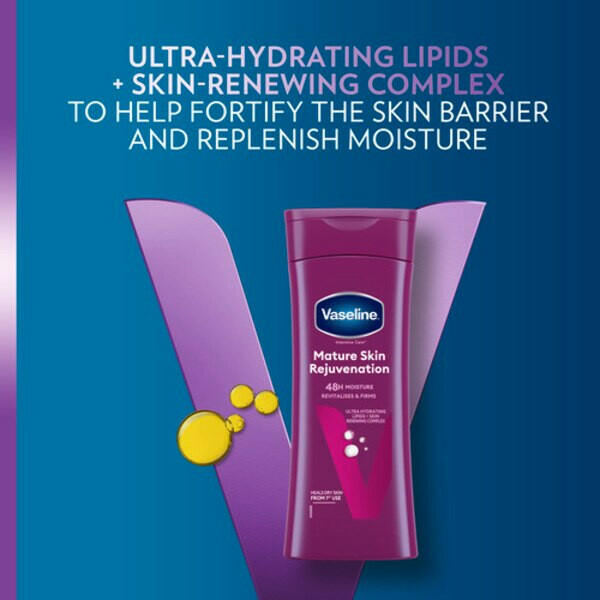 Vaseline Intensive Care Body Lotion for Mature Skin 400ml GOODS Superdrug