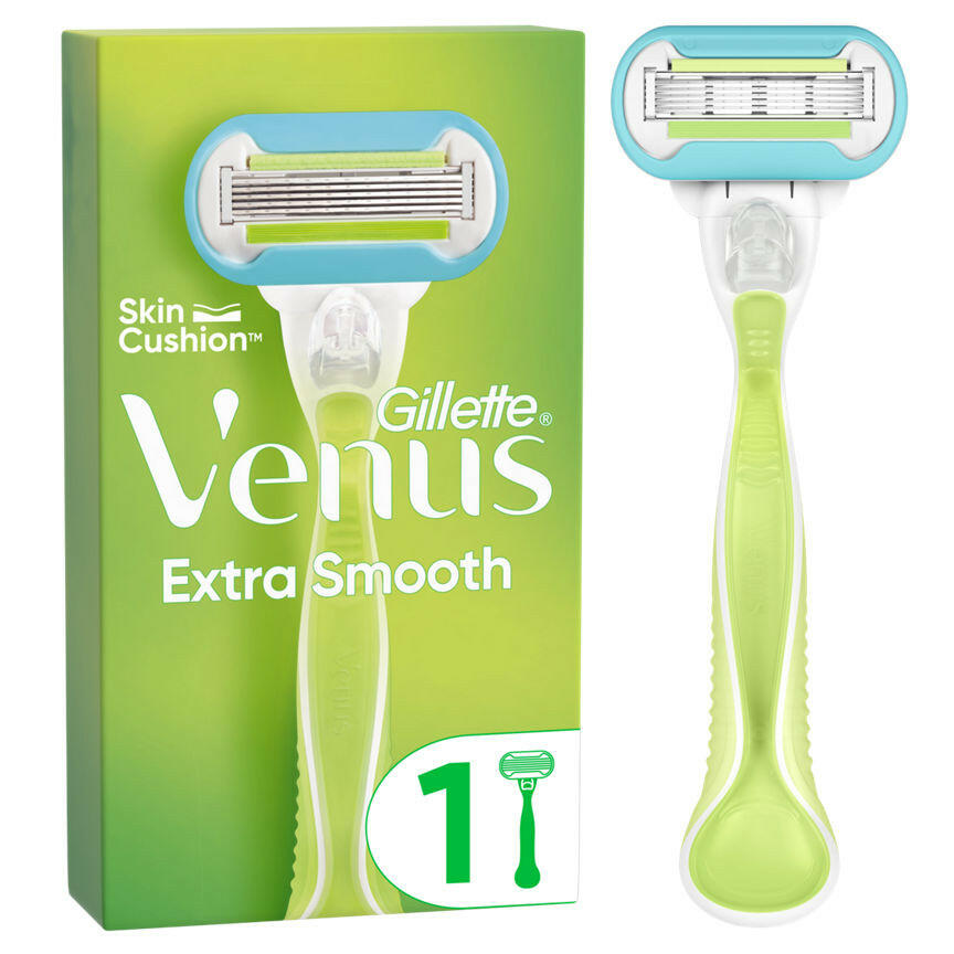 Venus Extra Smooth 5 Blade Razor Women's Toiletries ASDA