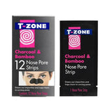 T-Zone Charcoal & Bamboo Nose Pore Strips 12s GOODS Superdrug