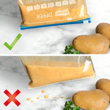 Bacofoil Small All Purpose Zipper Freezer Bags 15 per pack - McGrocer