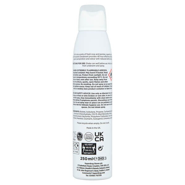 Superdrug Layering Lab Blossom Deodorant Spray 250ml GOODS Superdrug