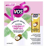 VO5 Hot Oil Nourishing Coconut 4 pack x 15ml GOODS Boots