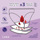 Superdrug Luna Period Bikini Pants - Large GOODS Superdrug