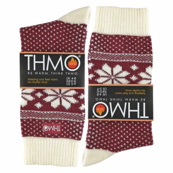 THMO Ladies Vintage Thermal Wool Blend Socks 4-8 UK GOODS Superdrug