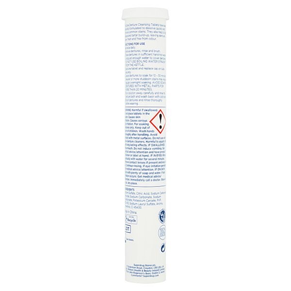 Superdrug ProCare Denture Tablets x30 GOODS Superdrug