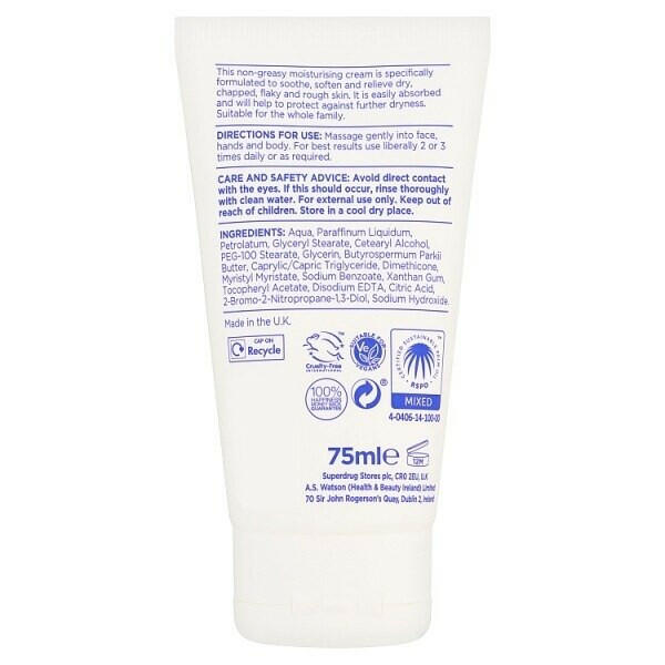 Superdrug Dry Skin Relief Cream 75ml GOODS Superdrug