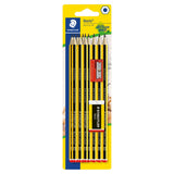 Staedtler Noris Hb Plus Eraser & Sharpener 10pk GOODS Sainsburys