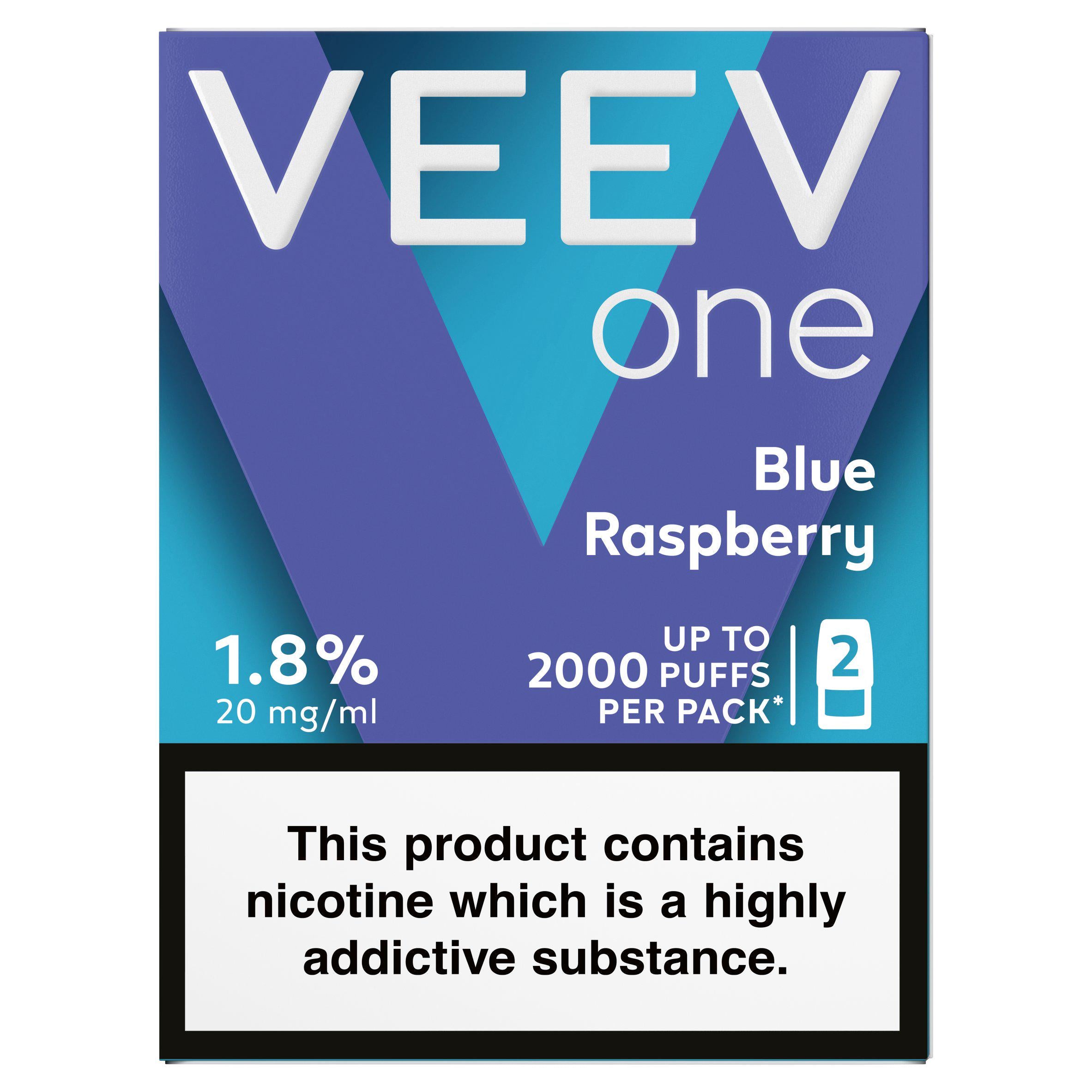 Veev One Blue Raspberry GOODS Sainsburys