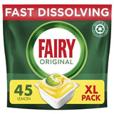 Fairy All In One Lemon Dishwasher Tablets 45 per pack