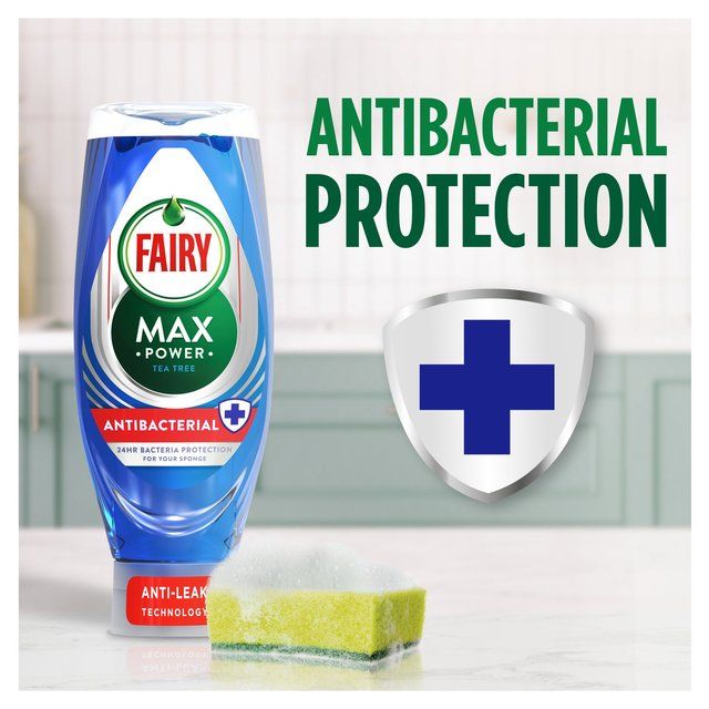 Fairy Max Power Antibac Eucalyptus Washing Up Liquid 980ml