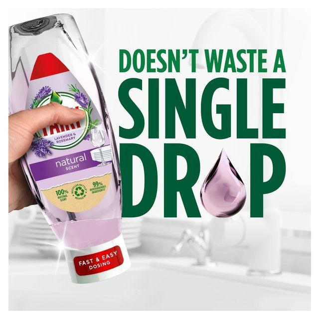 Fairy Max Power Lavender & Rosemary Washing Up Liquid   640ml